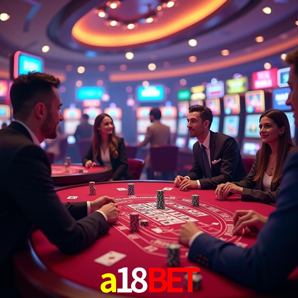 Interface do App a18bet